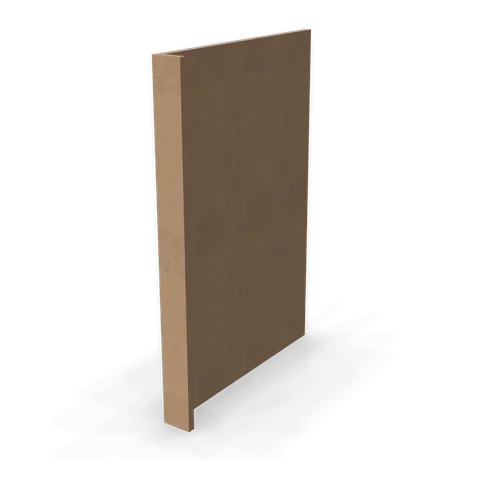 DWR3 cabinet in Shaker Driftwood, angle view