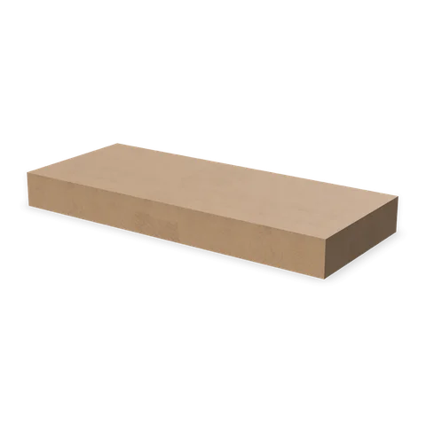 FLS24 cabinet in Shaker Driftwood, angle view