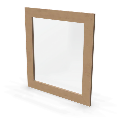 M2427 cabinet in Shaker Driftwood, angle view