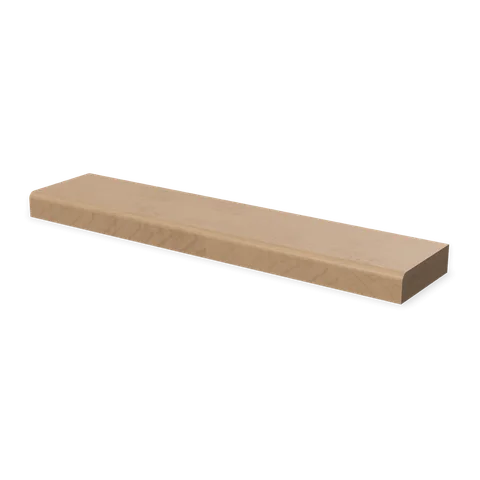 STRM8 cabinet in Shaker Driftwood, angle view