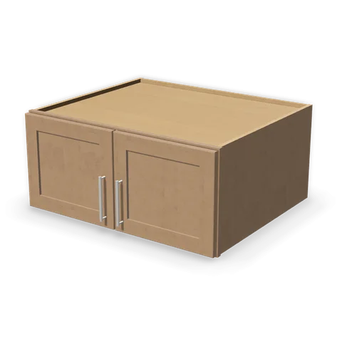W331527 cabinet in Shaker Driftwood, angle view