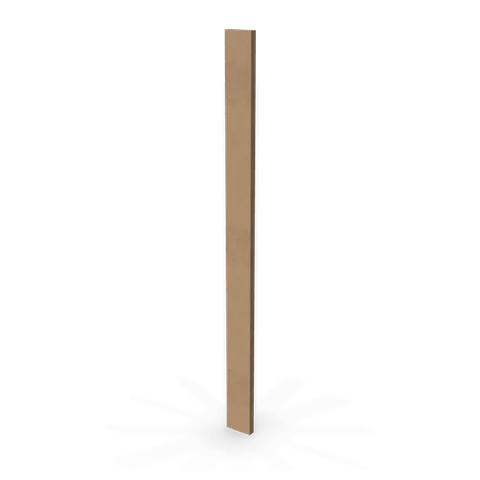 WF342 cabinet in Shaker Driftwood, angle view