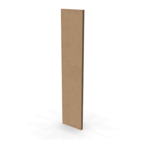 WF630 cabinet in Shaker Driftwood, angle view