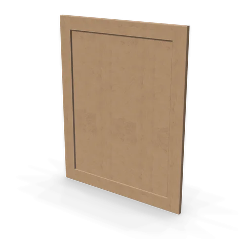 WP-BASE24 cabinet in Shaker Driftwood, angle view