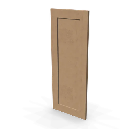 WP-W30 cabinet in Shaker Driftwood, angle view