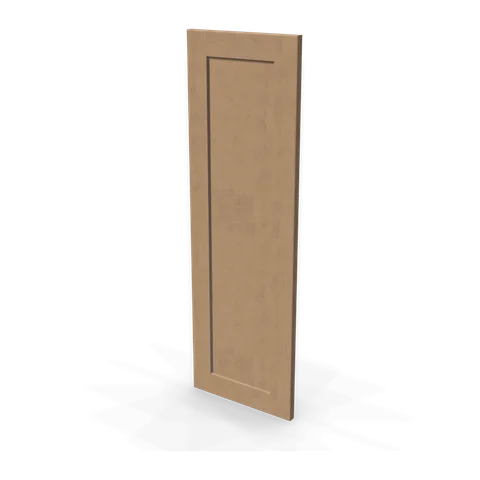 WP-W36 cabinet in Shaker Driftwood, angle view