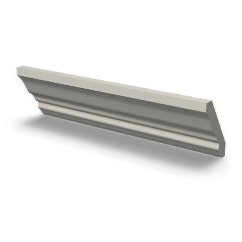 CM6 cabinet in Shaker Light Gray, angle view