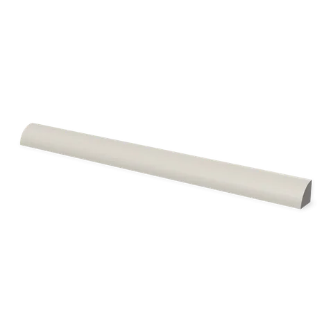 QRM cabinet in Shaker Light Gray, angle view