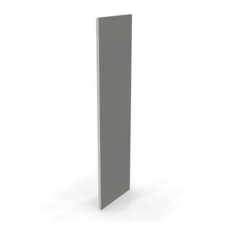 REP2796 1 1/2 cabinet in Shaker Light Gray, angle view