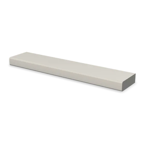 STKM8 cabinet in Shaker Light Gray, angle view