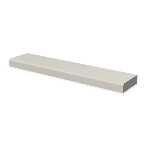 STRM8 cabinet in Shaker Light Gray, angle view