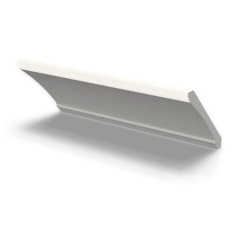 CM7 cabinet in Shaker White, angle view