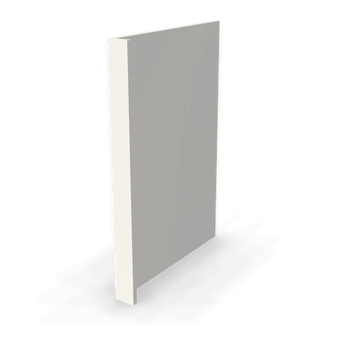 DWR3 cabinet in Shaker White, angle view