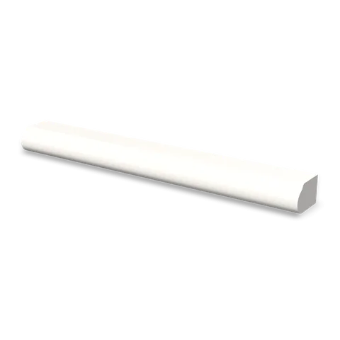 LRM cabinet in Shaker White, angle view