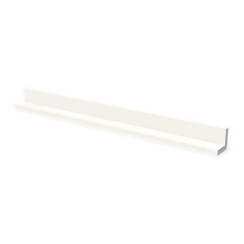 OCM8 cabinet in Shaker White, angle view