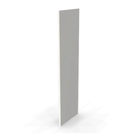 REP2796 1 1/2 cabinet in Shaker White, angle view