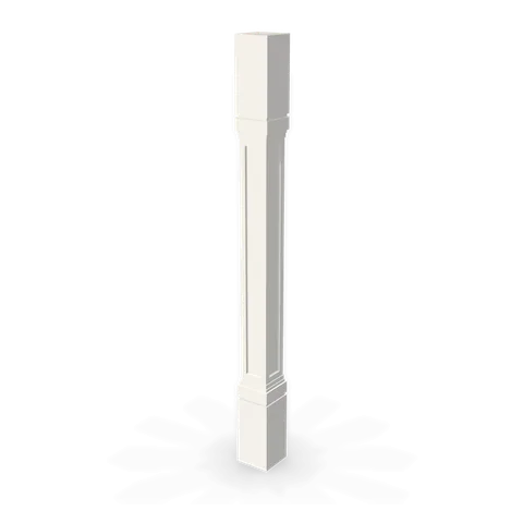 SP336 cabinet in Shaker White, angle view