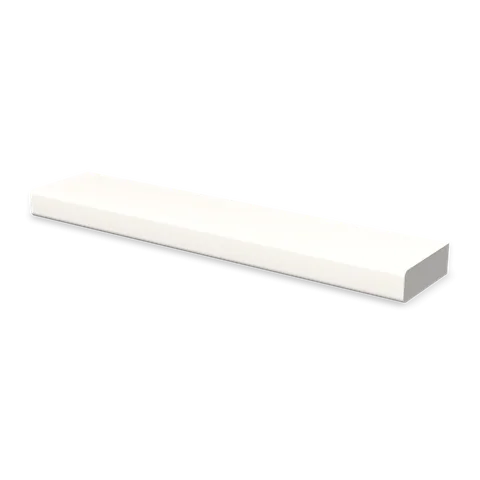STKM8 cabinet in Shaker White, angle view
