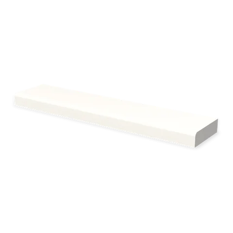 STRM8 cabinet in Shaker White, angle view