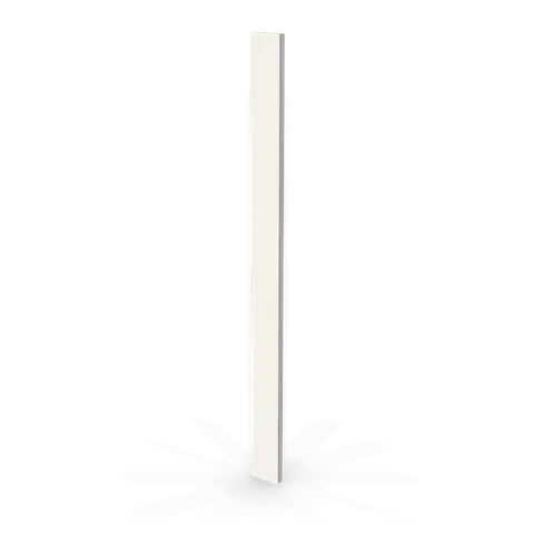 WF342 cabinet in Shaker White, angle view