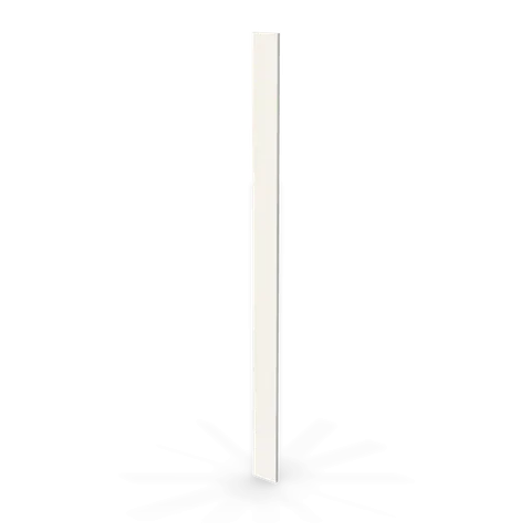 WF696 cabinet in Shaker White, angle view