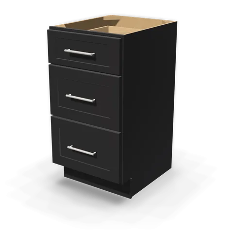 VDB18 cabinet in Shaker Black