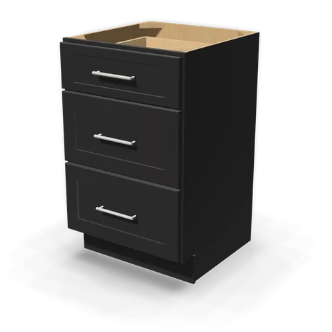 VDB21 cabinet in Shaker Black