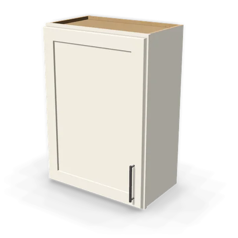 W2130 cabinet in Shaker Soft White