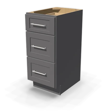 VDB15 cabinet in Shaker Dark Gray