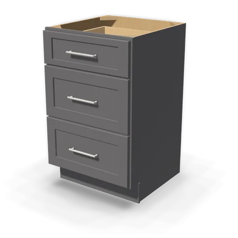 VDB21 cabinet in Shaker Dark Gray