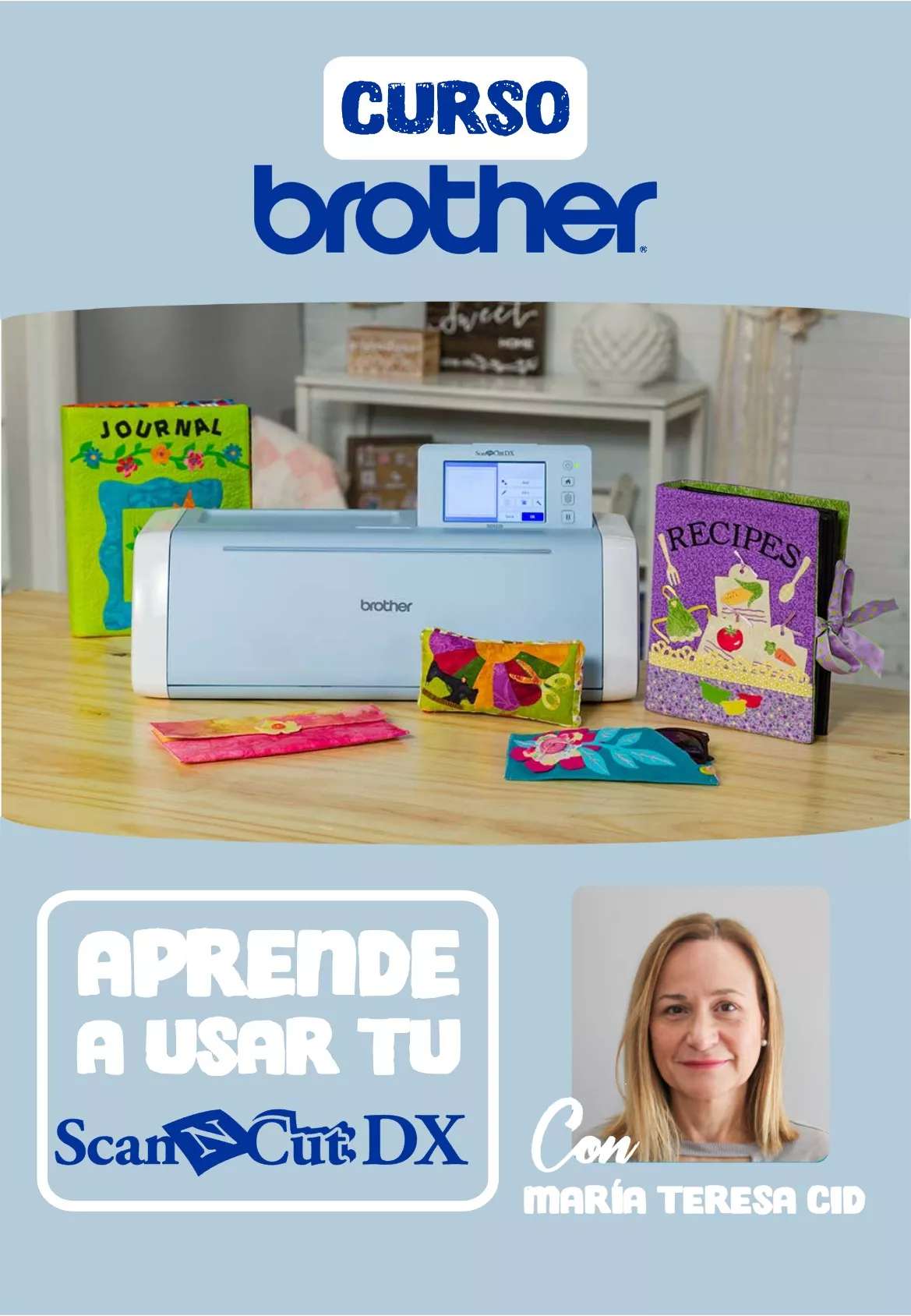 Curso plotter Brother Scanncut SDX 