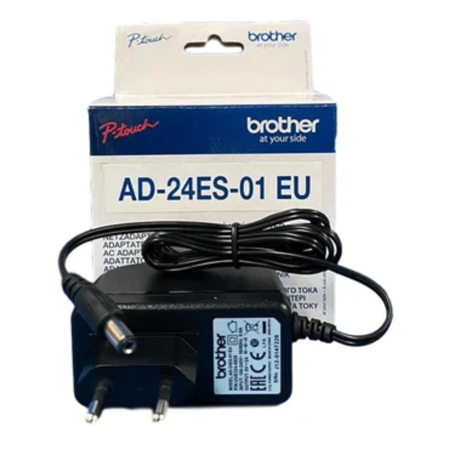 Adaptador de corriente para rotuladoras P-Touch serie PT