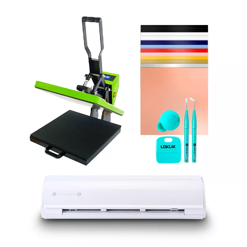 Combo Plotter Cameo 5 Alpha + Estampadora 38x38cm