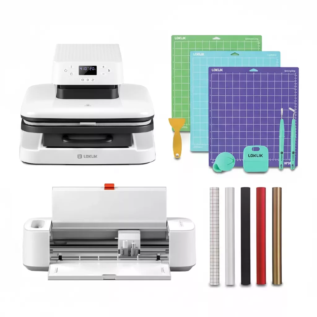 Combo Plotter de Corte + Estampadora HTVRONT