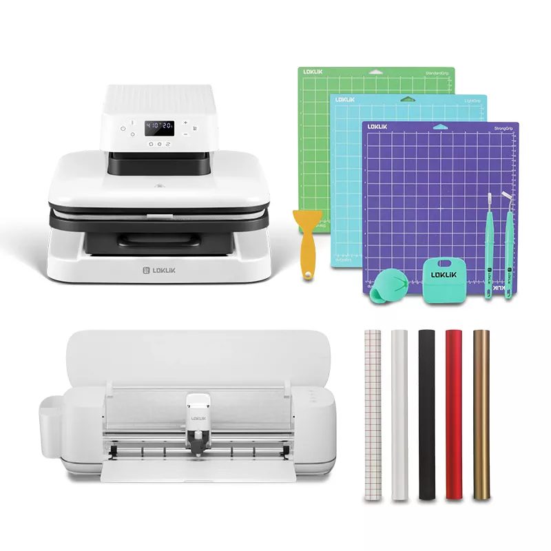 Combo Plotter de Corte + Estampadora LOKLiK