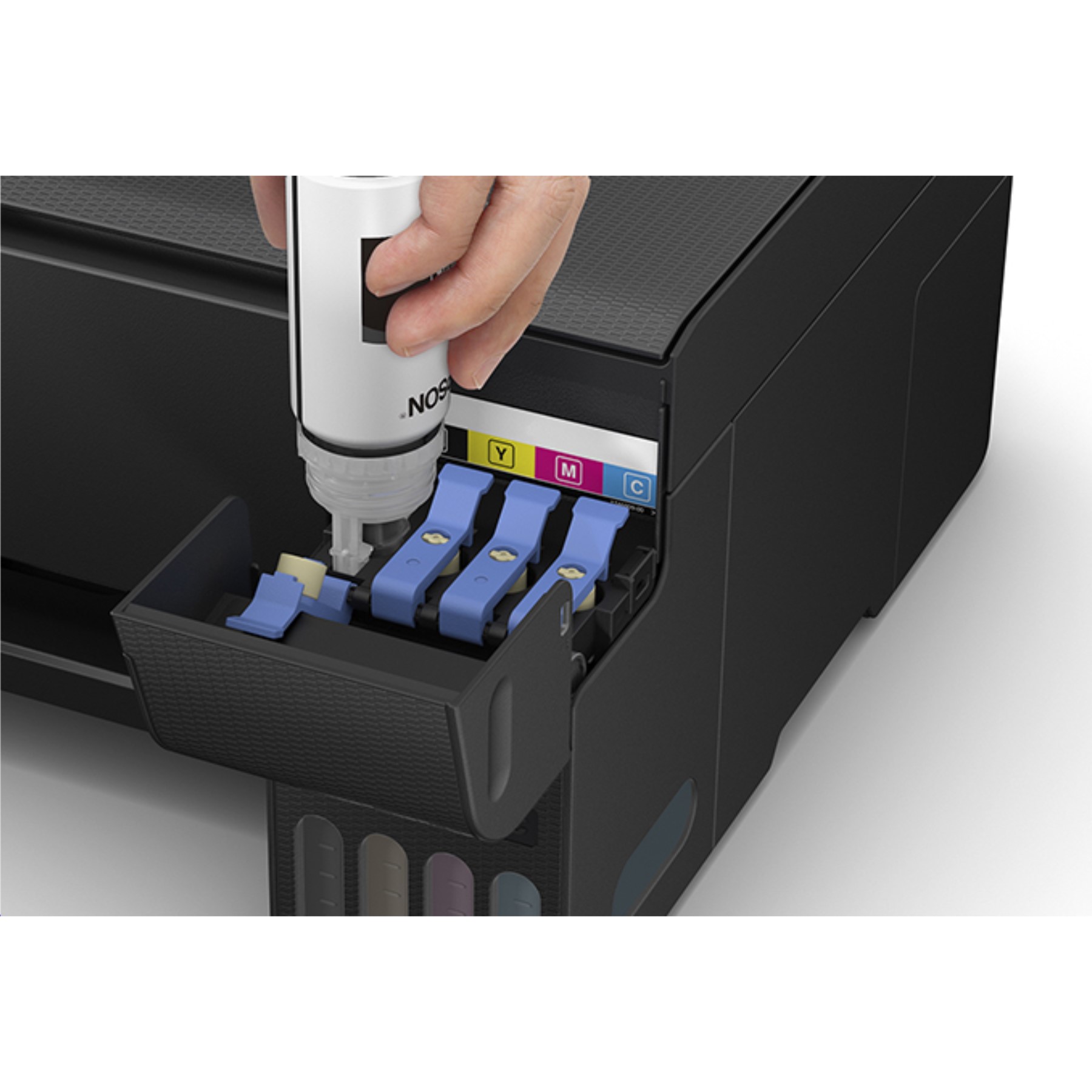 Impresora A Color Multifunción Epson Ecotank L3250 Negra