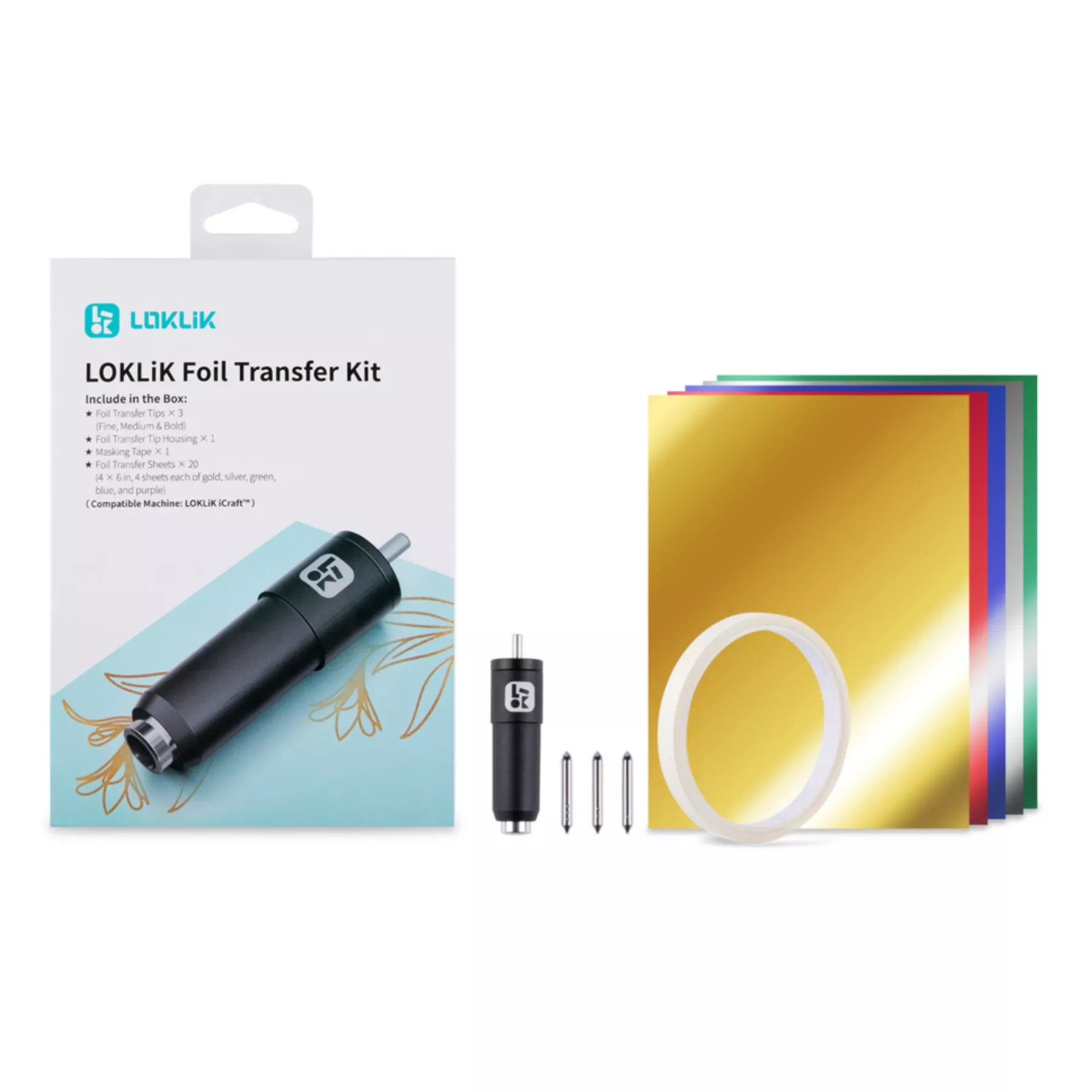 Kit de folia para plotter de corte iCraft