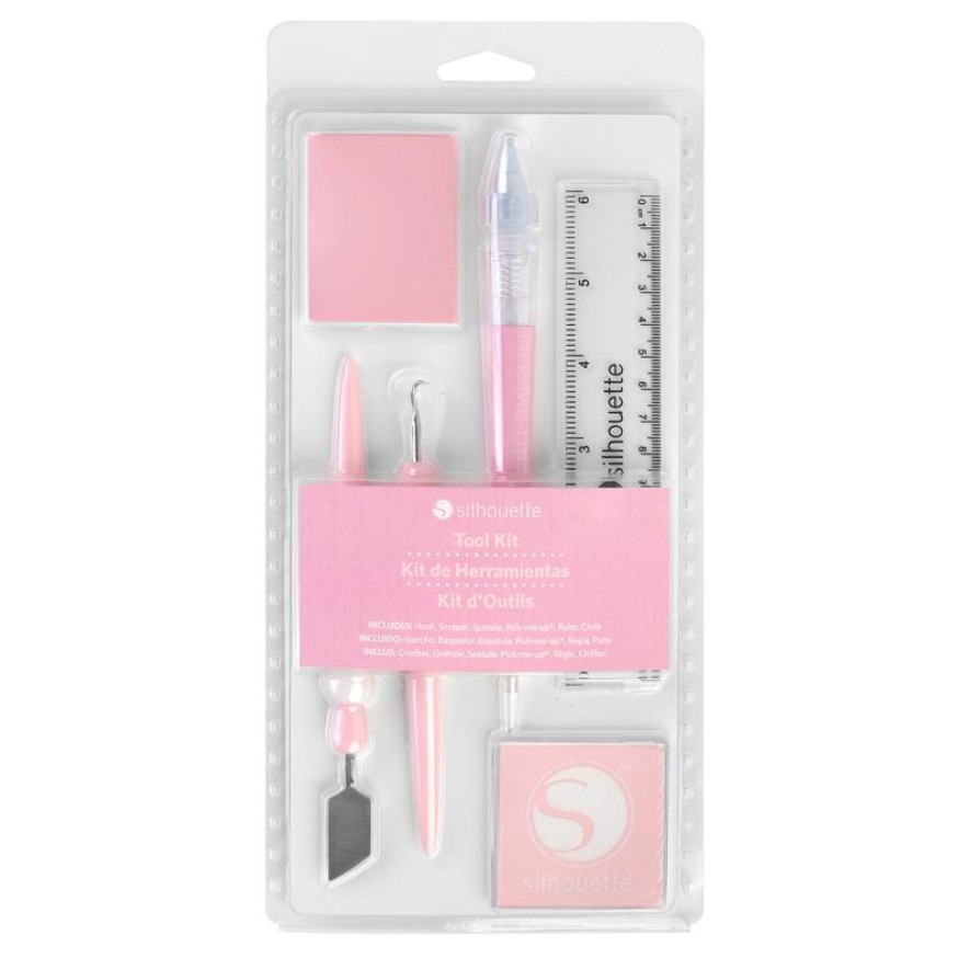 Kit de herramientas rosado