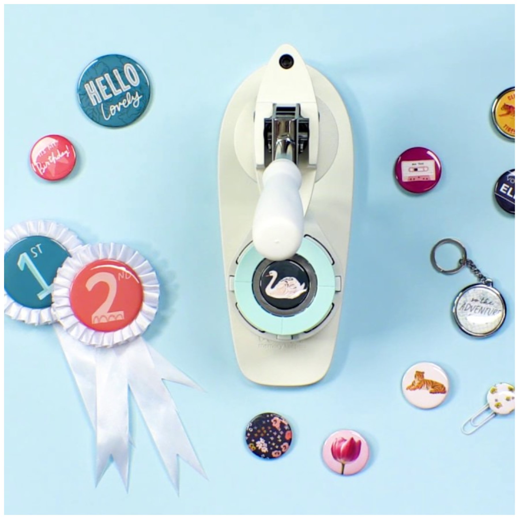 Kit Herramienta para chapitas "Button Press"