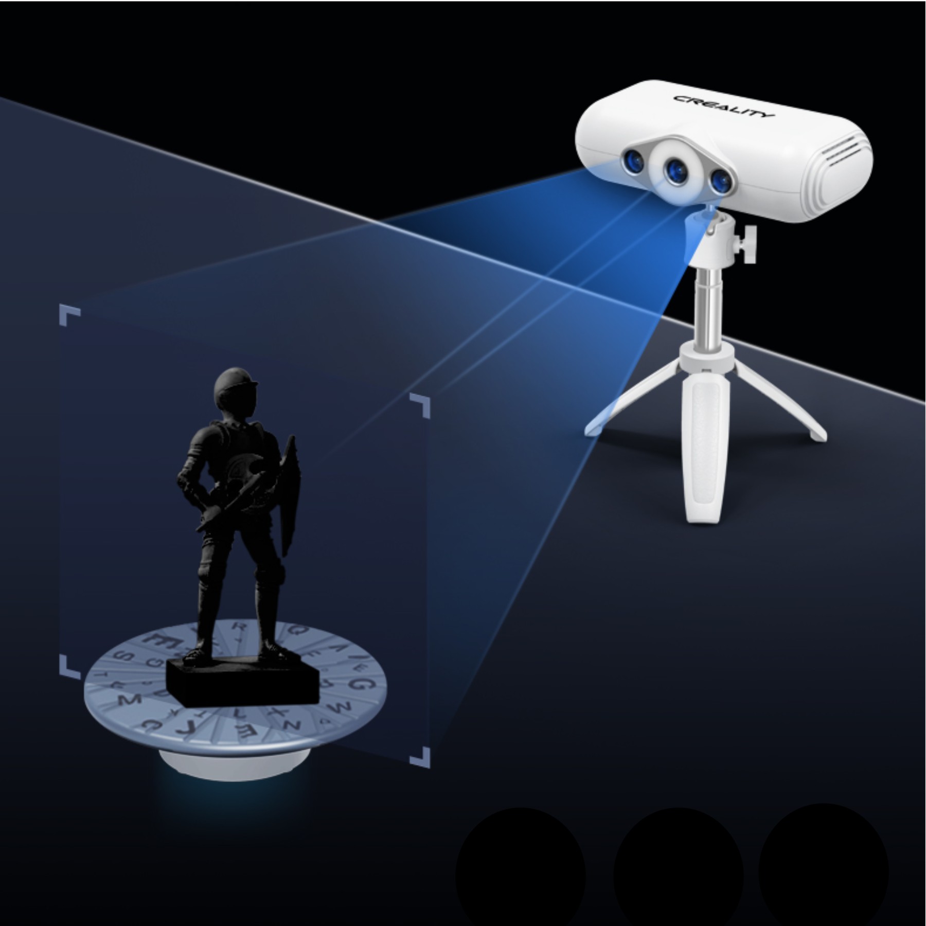 Kit Scanner 3D CR-Scan Lizard Luxury