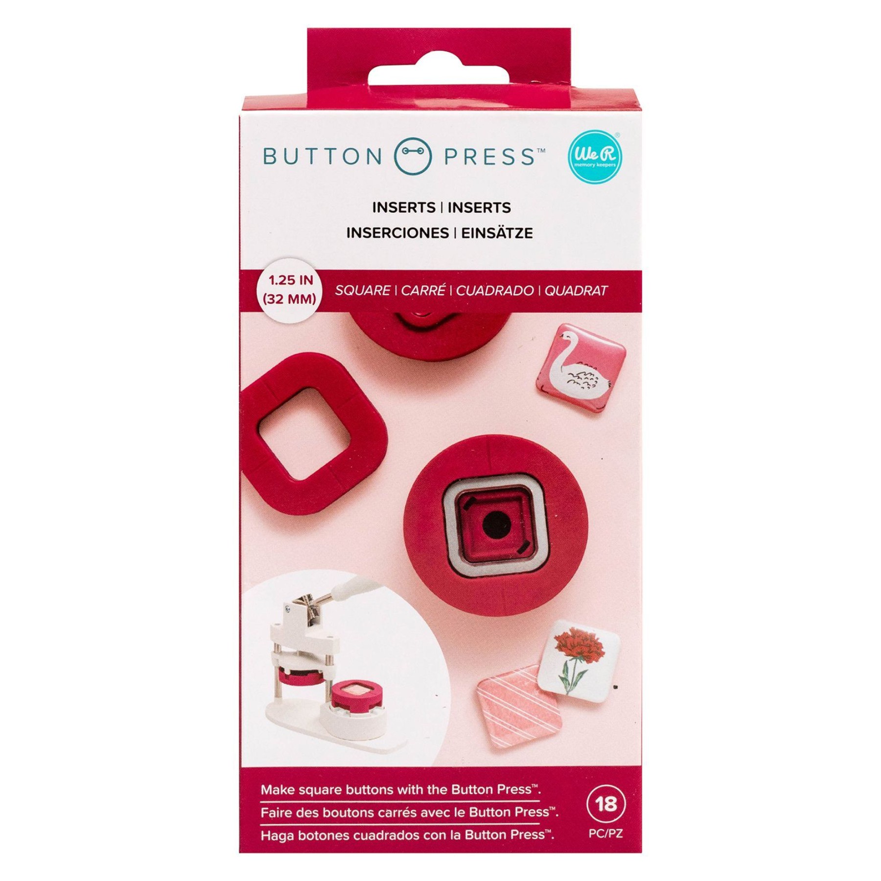 DesignTec - Kit Herramienta para chapitas Button Press