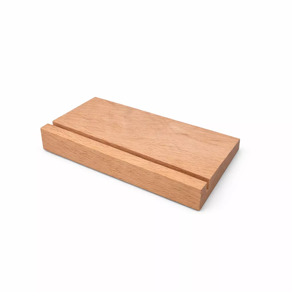 Placa de vidrio sublimable con base de madera