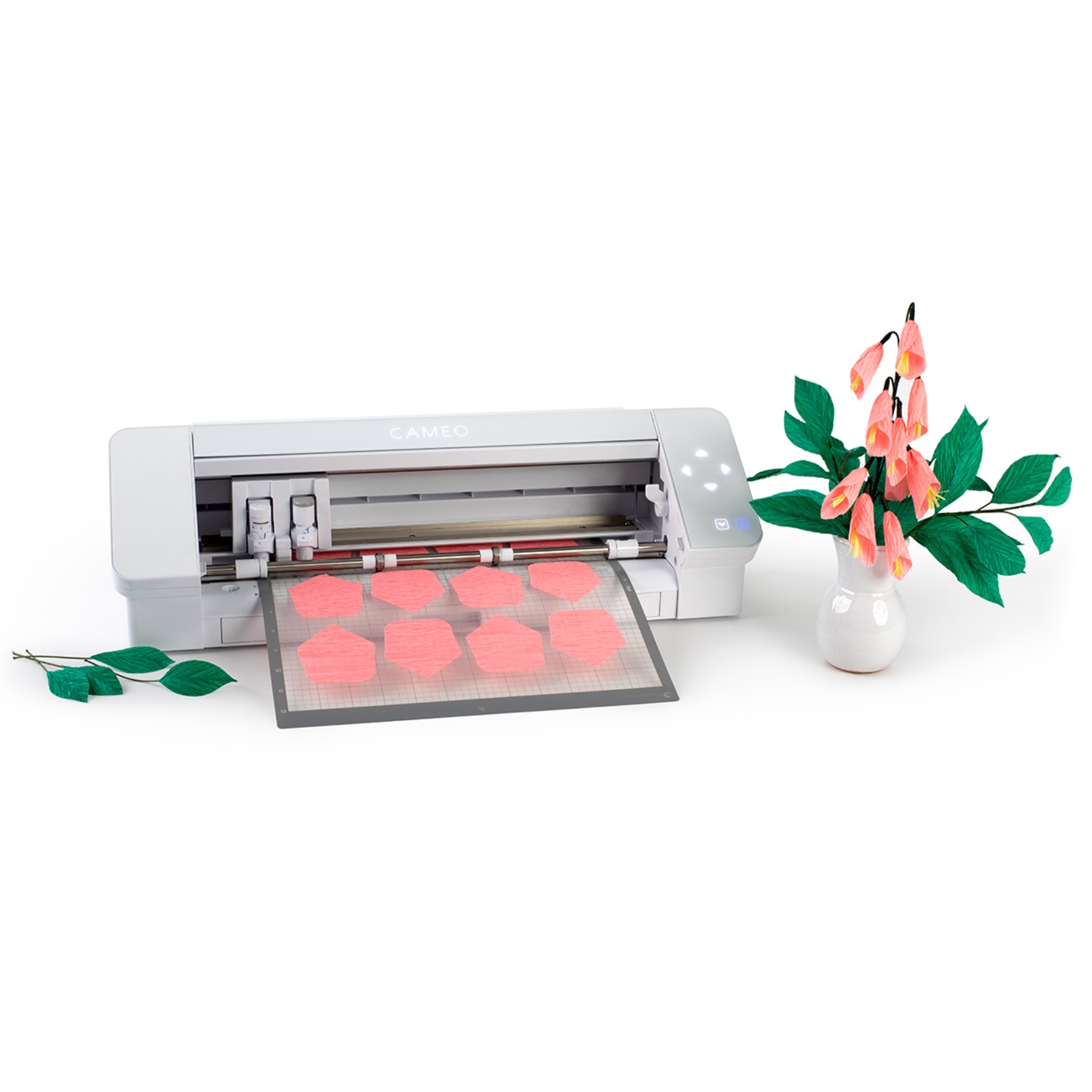 Combo Plotter De Corte Silhouette Cameo 4 Blanco