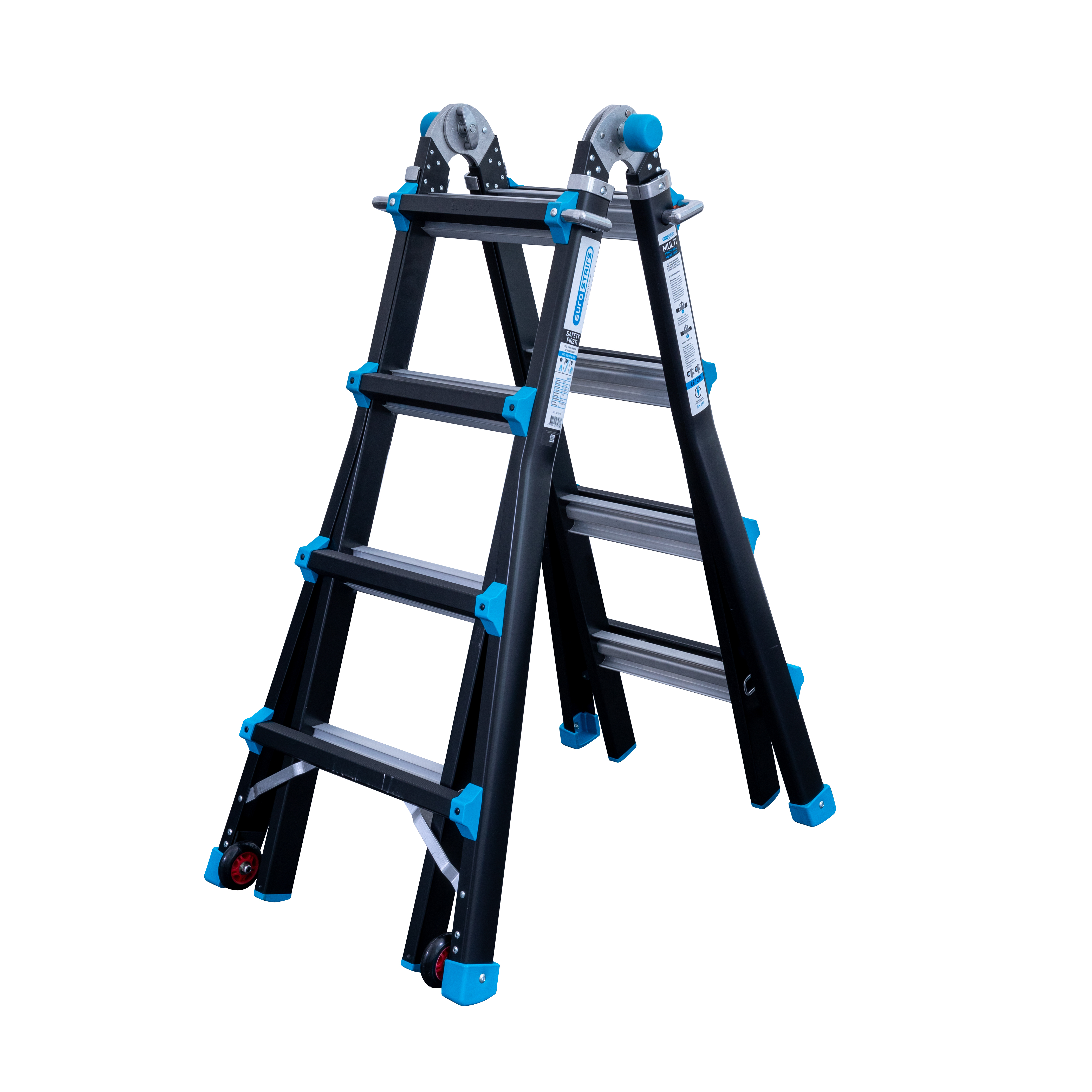 Eurostairs Multifunctionele Vouwladder -  4x4 Sporten Eurostairs Multifunctionele Vouwladder -  4x4 Sporten