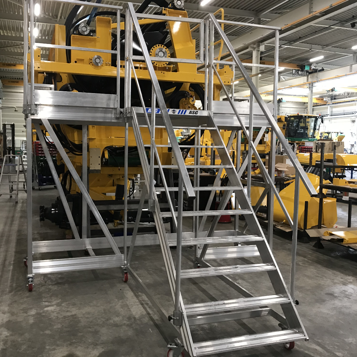 Voorbeeld van maatwerk werkbordessen