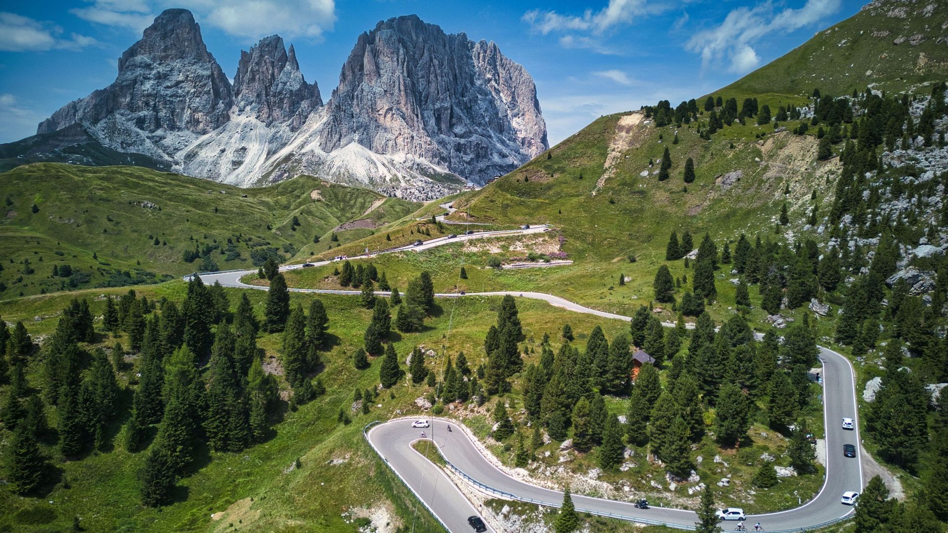 Sella Pass — sight