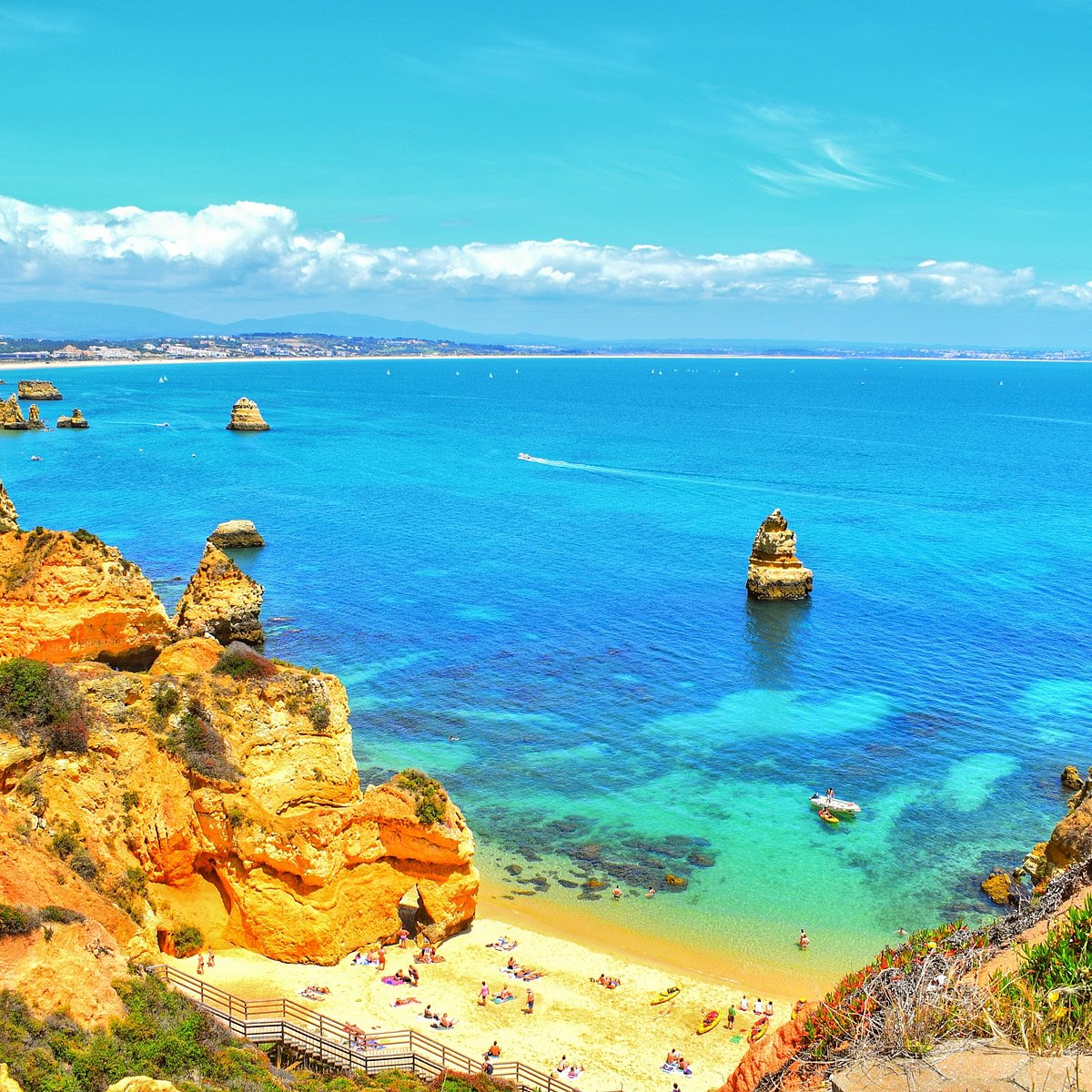 Praia do Camilo — sight
