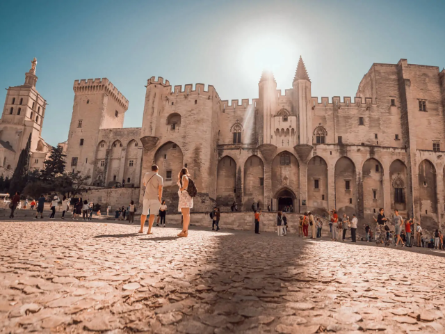 Avignon's squares — sight