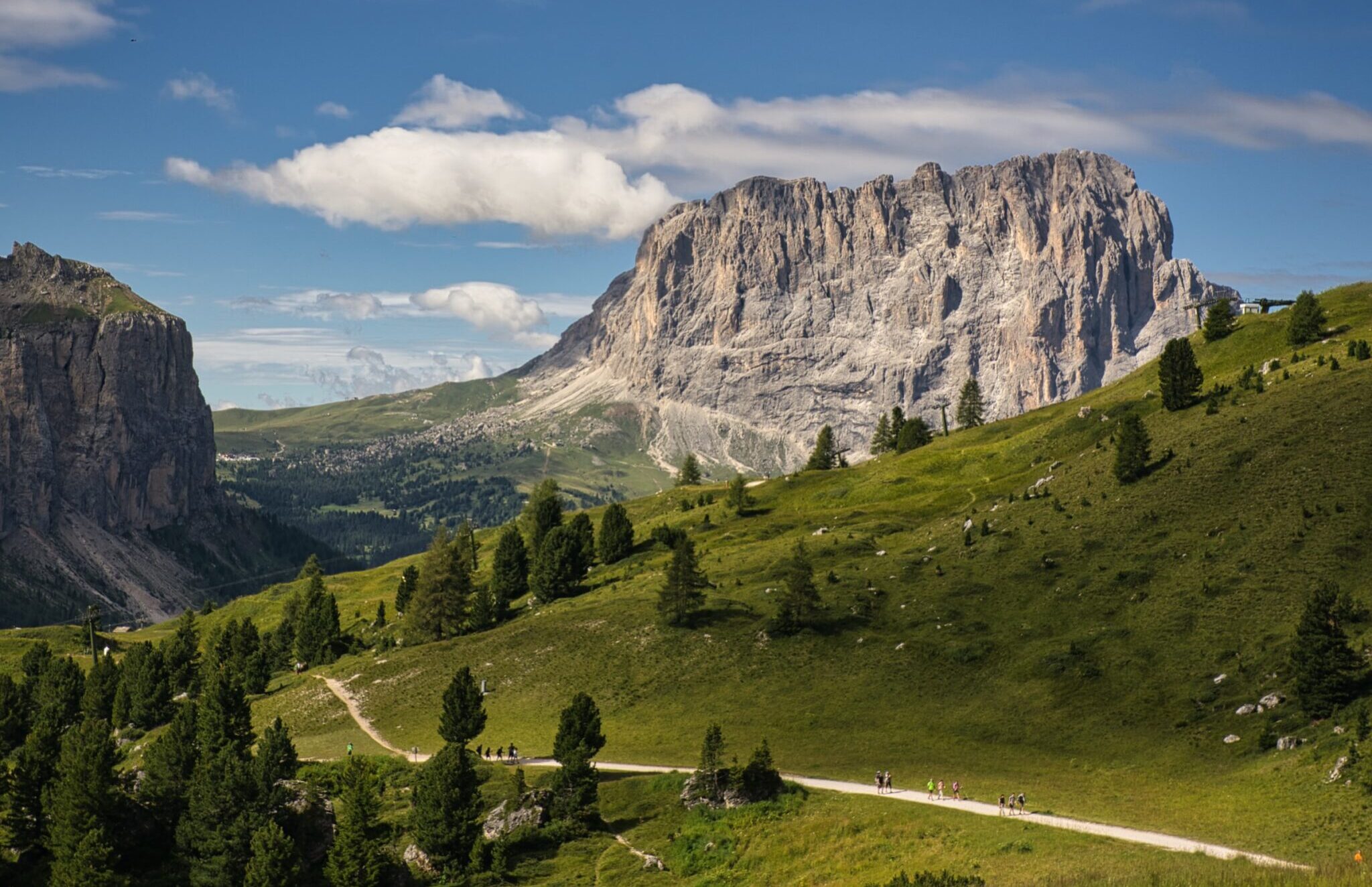 Passo Gardena — sight