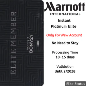 Platinum Elite Status — sight